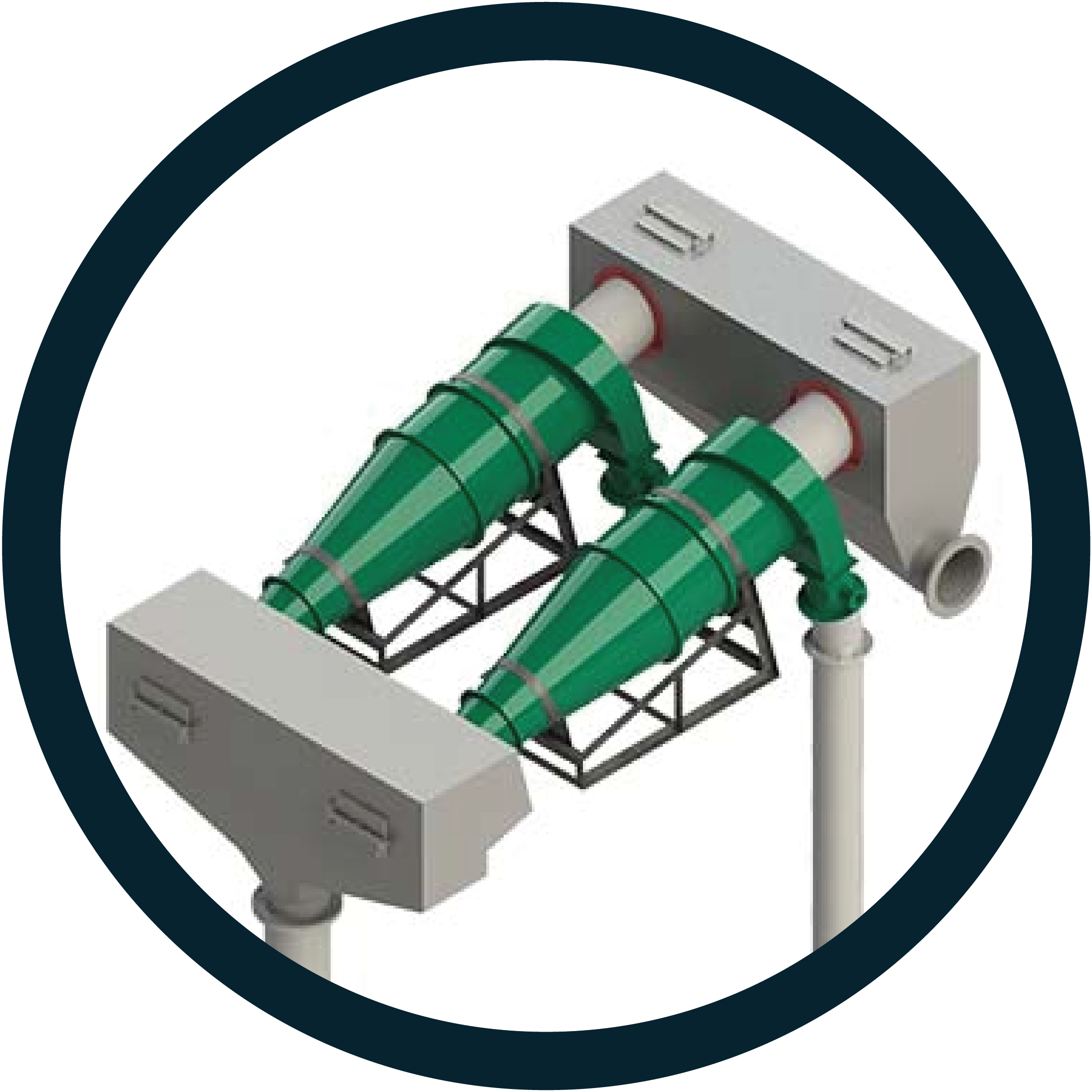 Ciclones de Medio Denso GTech® - Ciclones GTech